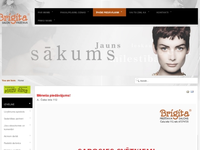 Brigita skaistumkopšanas salons, Diāde, SIA